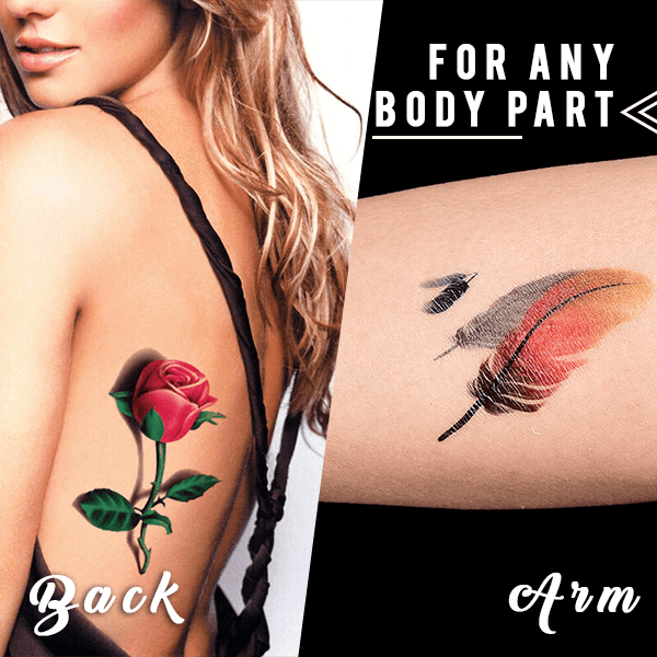 Trendy 3D Tattoo Stickers (20PCS)
