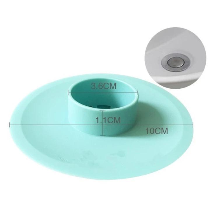Press Type Silicone Sink Strainers, Kitchen Bathroom Anti-Clogging Sink Filter Sundry Catchers Floor Drain Cover