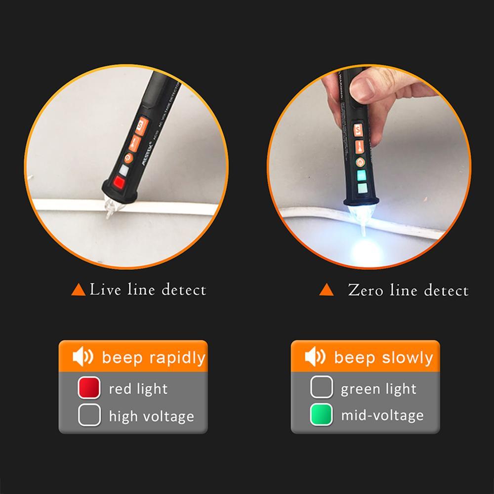 AC/DC Voltage Test Pencil, 12V/48V-1000V Voltage Sensitivity Electric Compact Pen