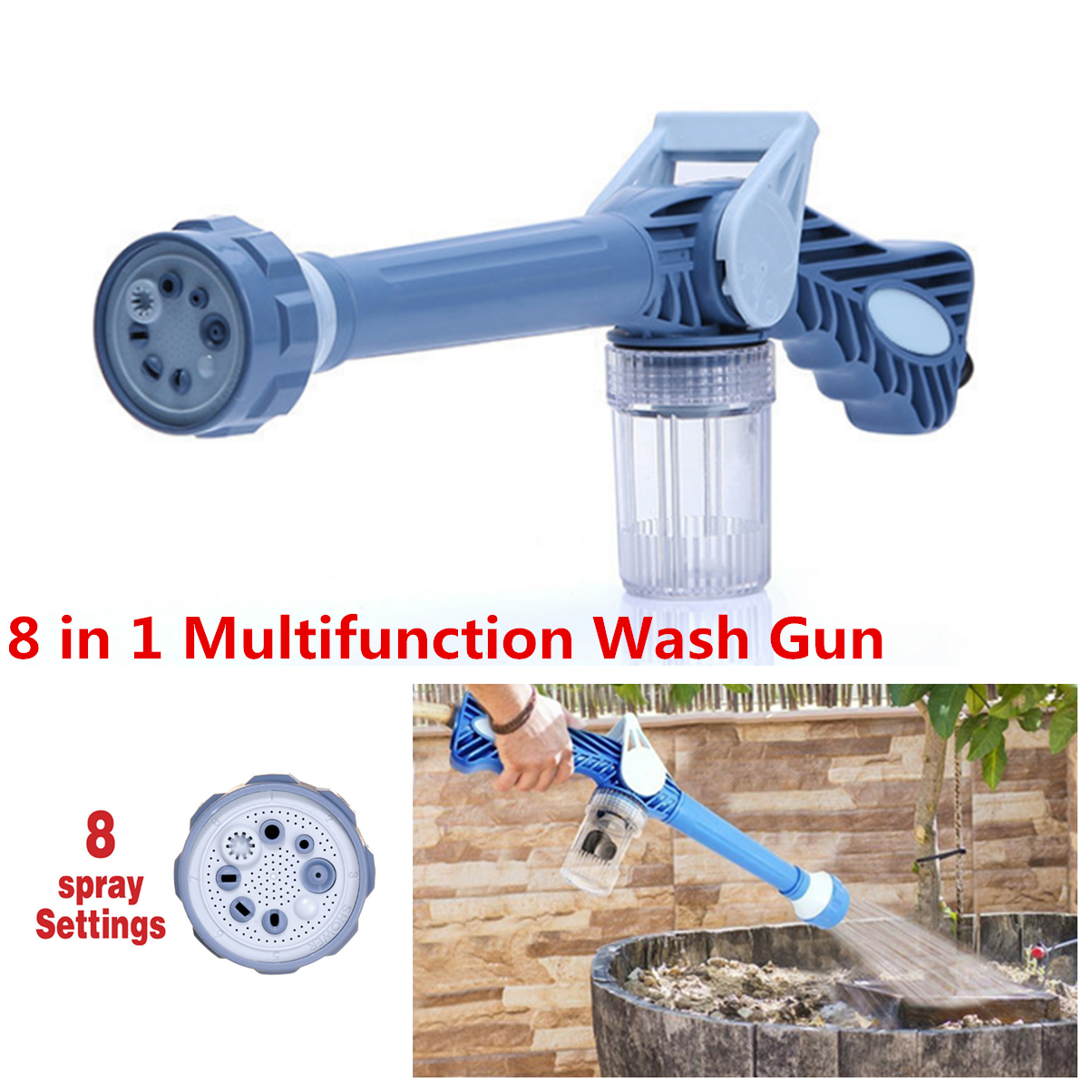 8 Nozzle Spray Water sprinkler（high pressure）