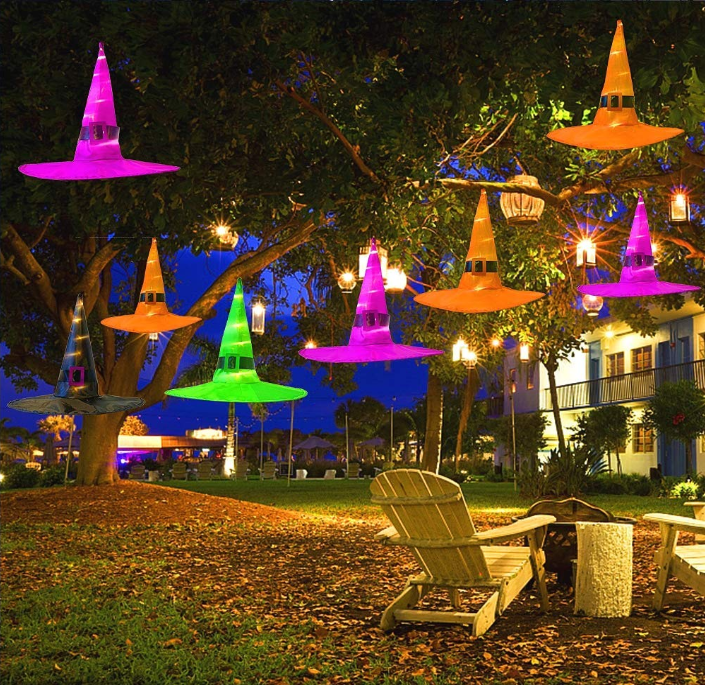 🎃Limited Time Special Only $6.99🎃 Glowing Witch Hat Hanging/Wearable