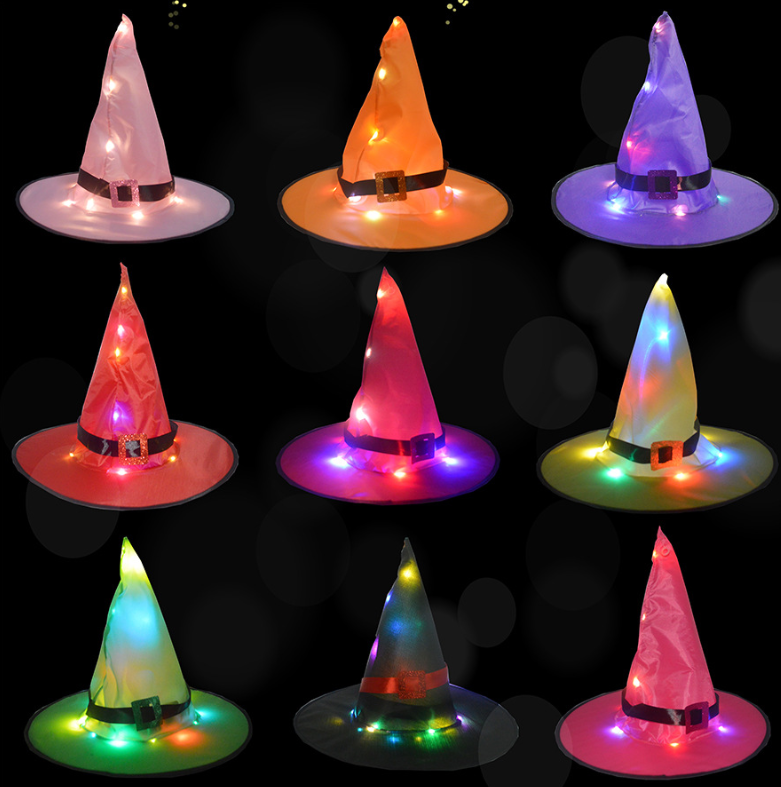 🎃Limited Time Special Only $6.99🎃 Glowing Witch Hat Hanging/Wearable