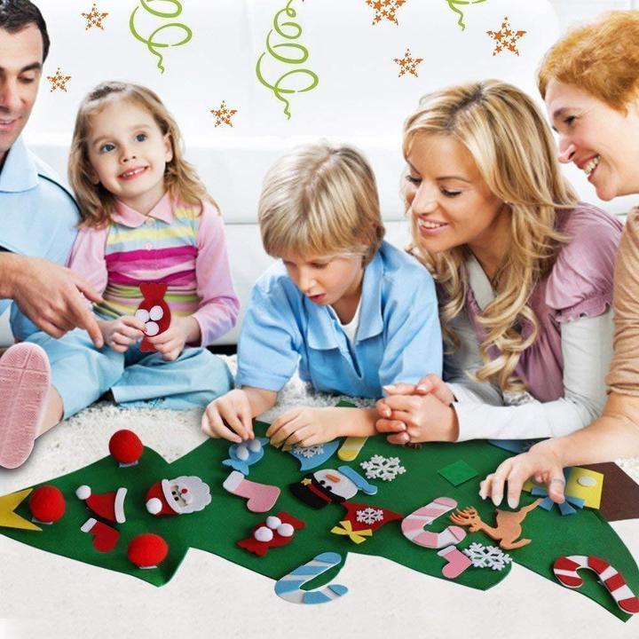 DIY felt Christmas tree【BUY 3 GET FREE SHIPPING】