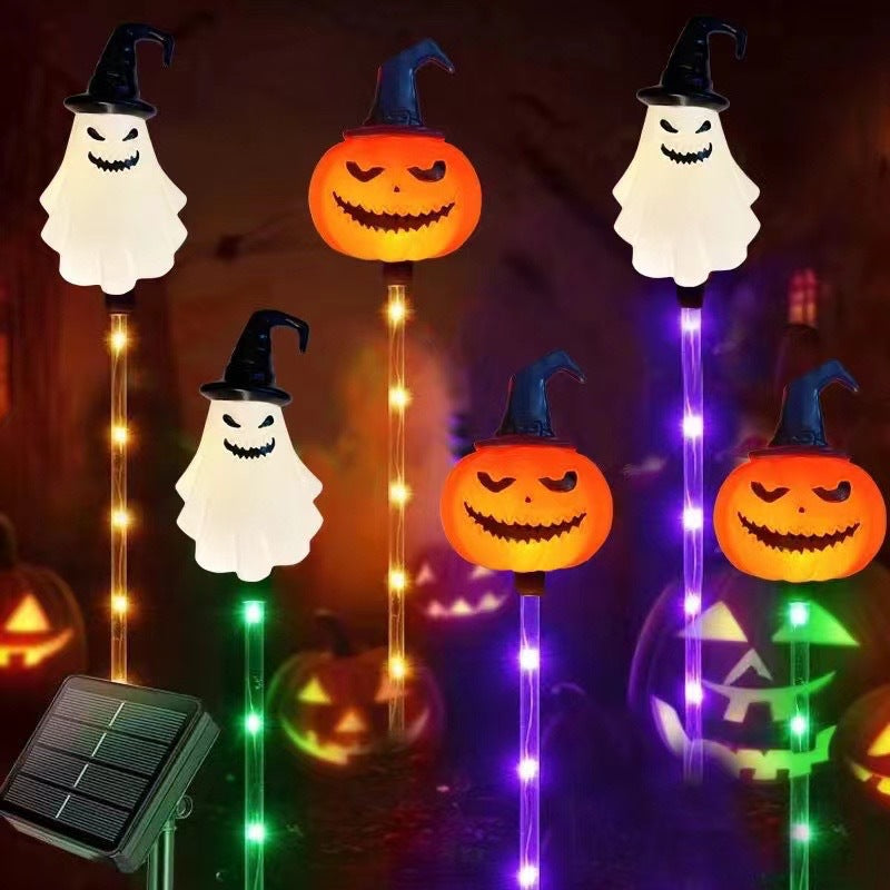 👻🎁6-Pack LED Solar Halloween Ground Lights